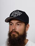 Бейсболка MITCHELL NESS арт. HP8010-LAKBLCK Los Angeles Kings NHL (черный)